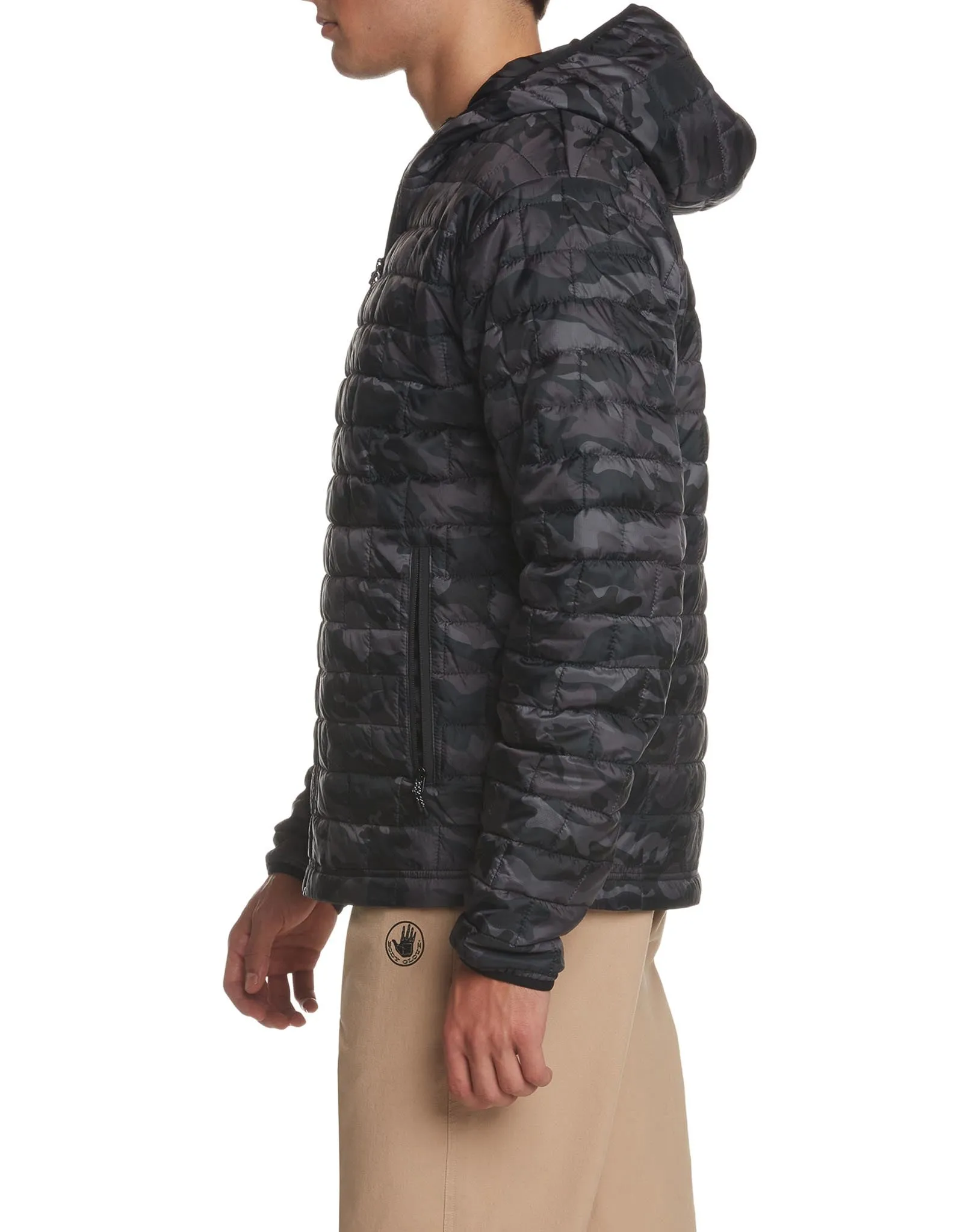 Heritage Hooded Puffer Jacket - Midnight Camo sold by Body Glove product image thumbnail 3