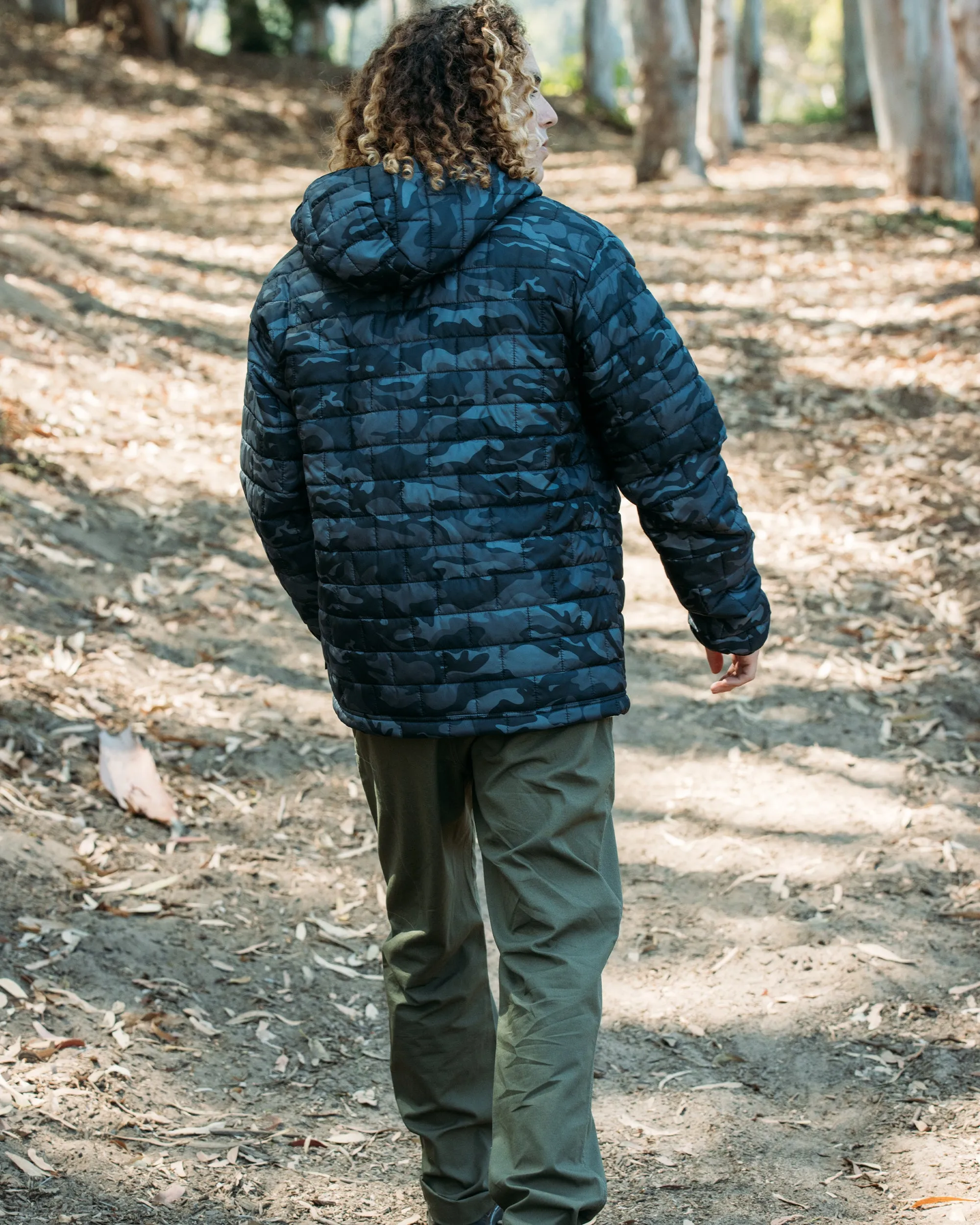 Heritage Hooded Puffer Jacket - Midnight Camo sold by Body Glove product image thumbnail 5