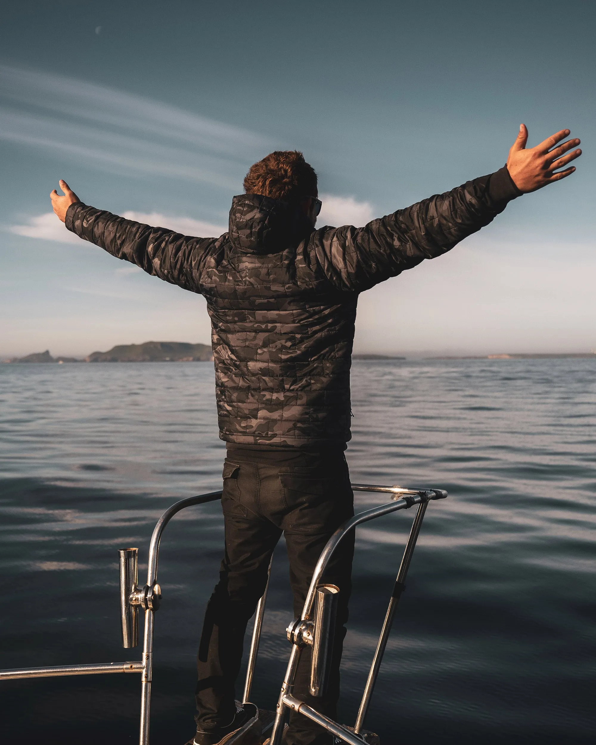 Heritage Hooded Puffer Jacket - Midnight Camo sold by Body Glove product image thumbnail 2