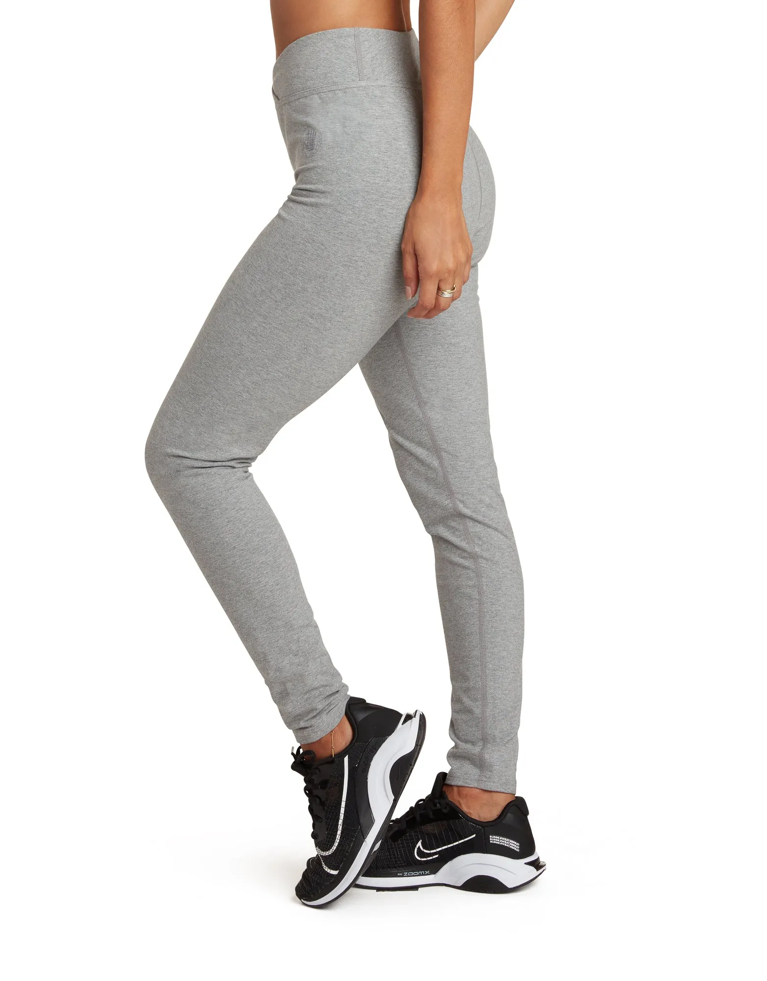 Say It Aint So High Waisted Legging - Heather Grey sold by Body Glove product image thumbnail 2