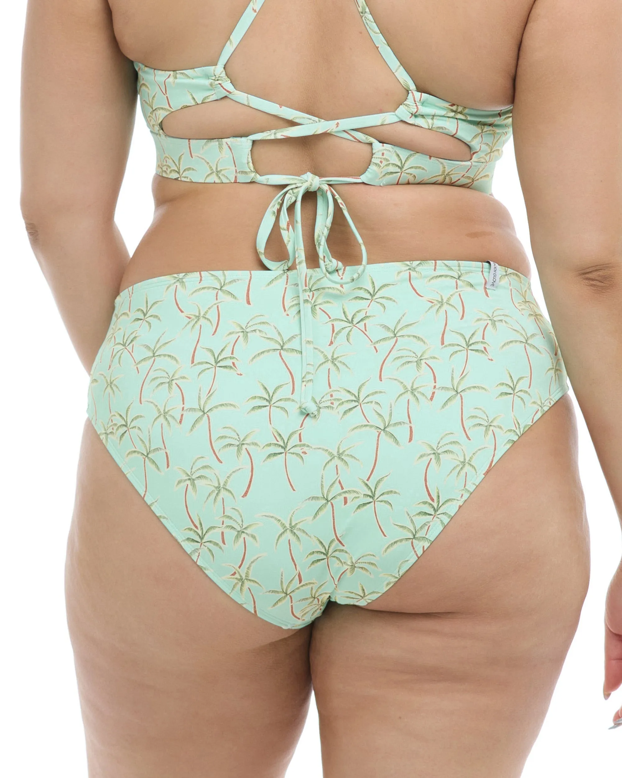 Salt Cay Plus Size Retro Swim Bottom - Mint sold by Body Glove product image thumbnail 2