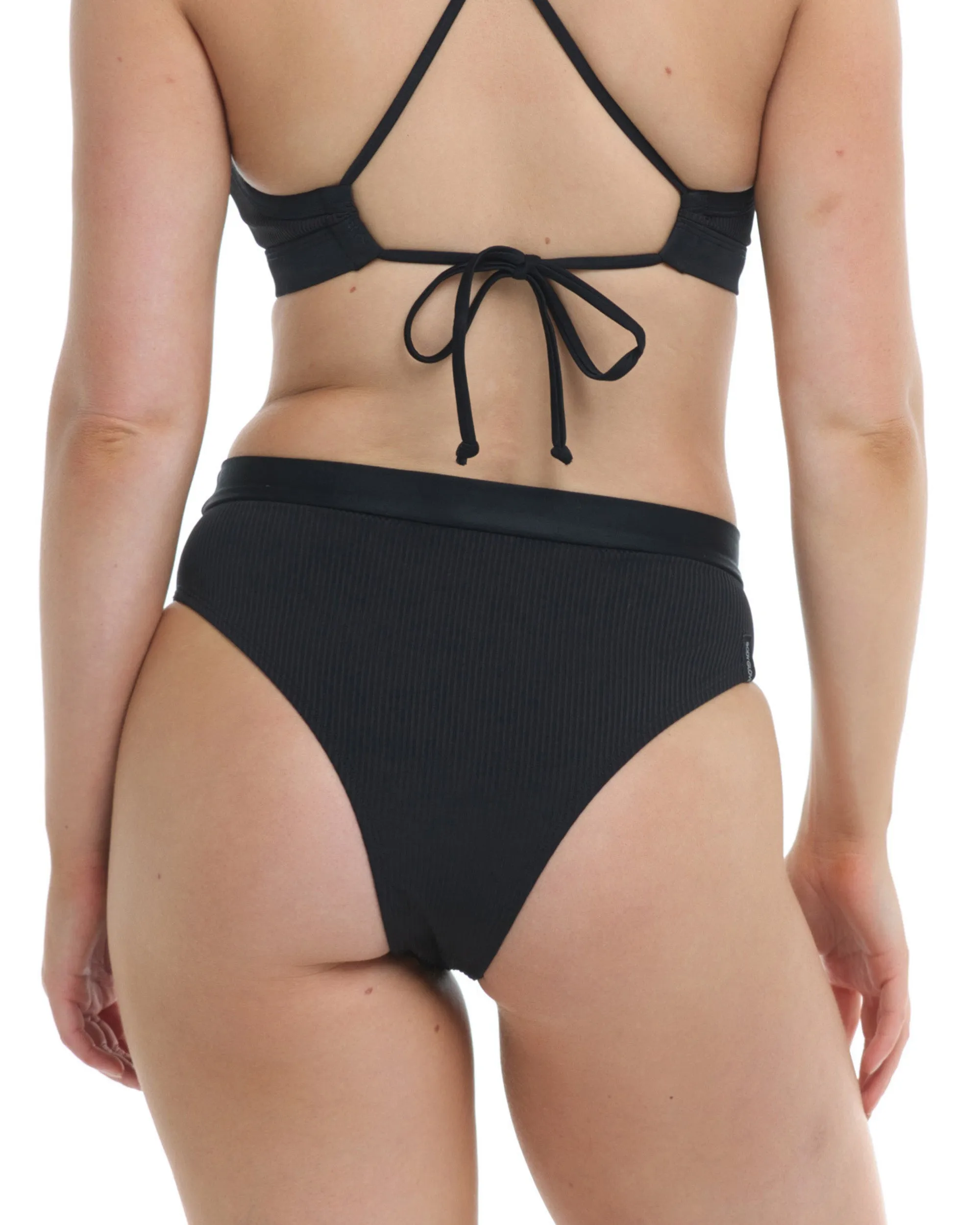 Ibiza Marlee High-Waist Bikini Bottom - Black sold by Body Glove product image thumbnail 4