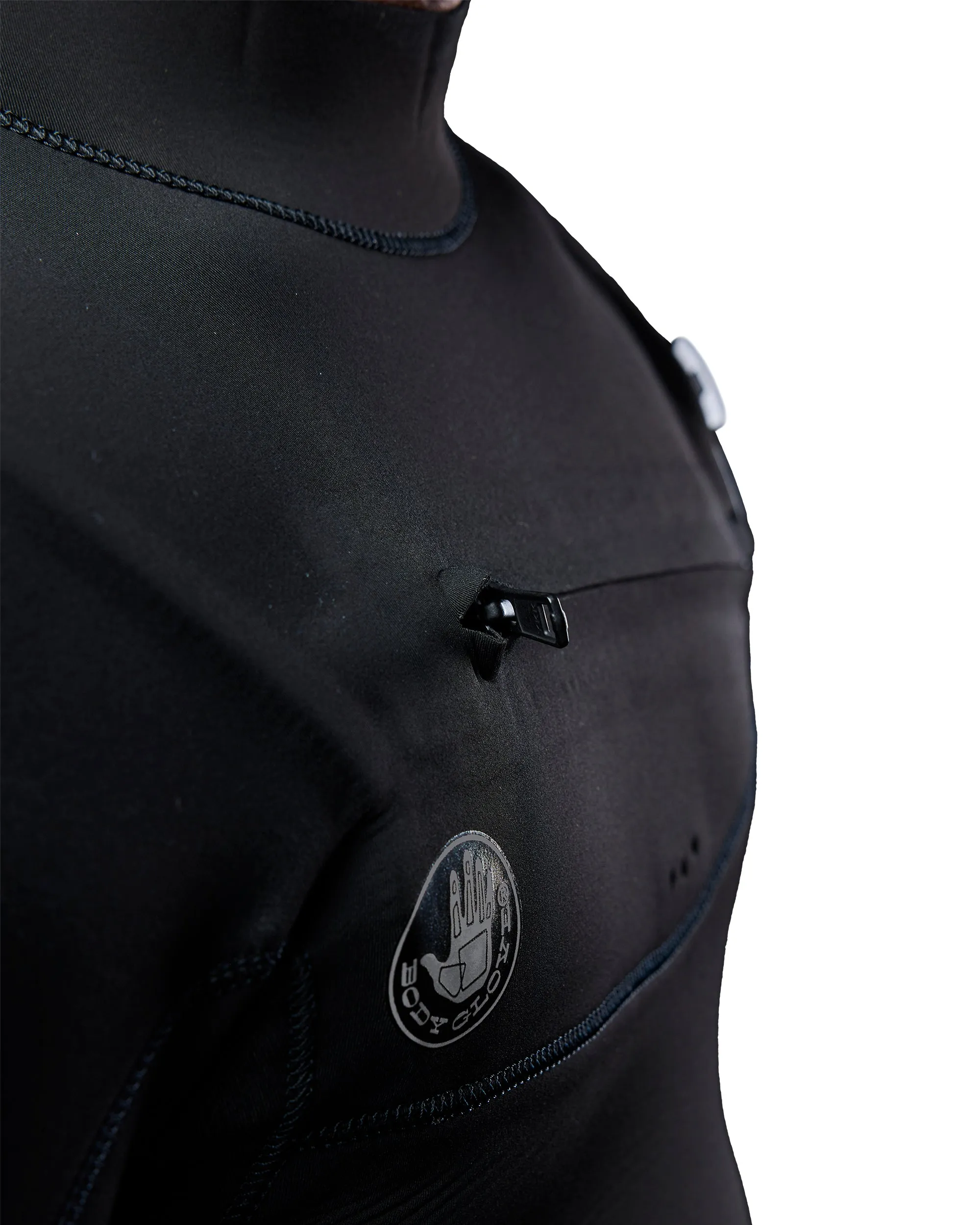 Men's Gold Cell 3/2mm Slant Zip Fullsuit - Black sold by Body Glove product image thumbnail 3