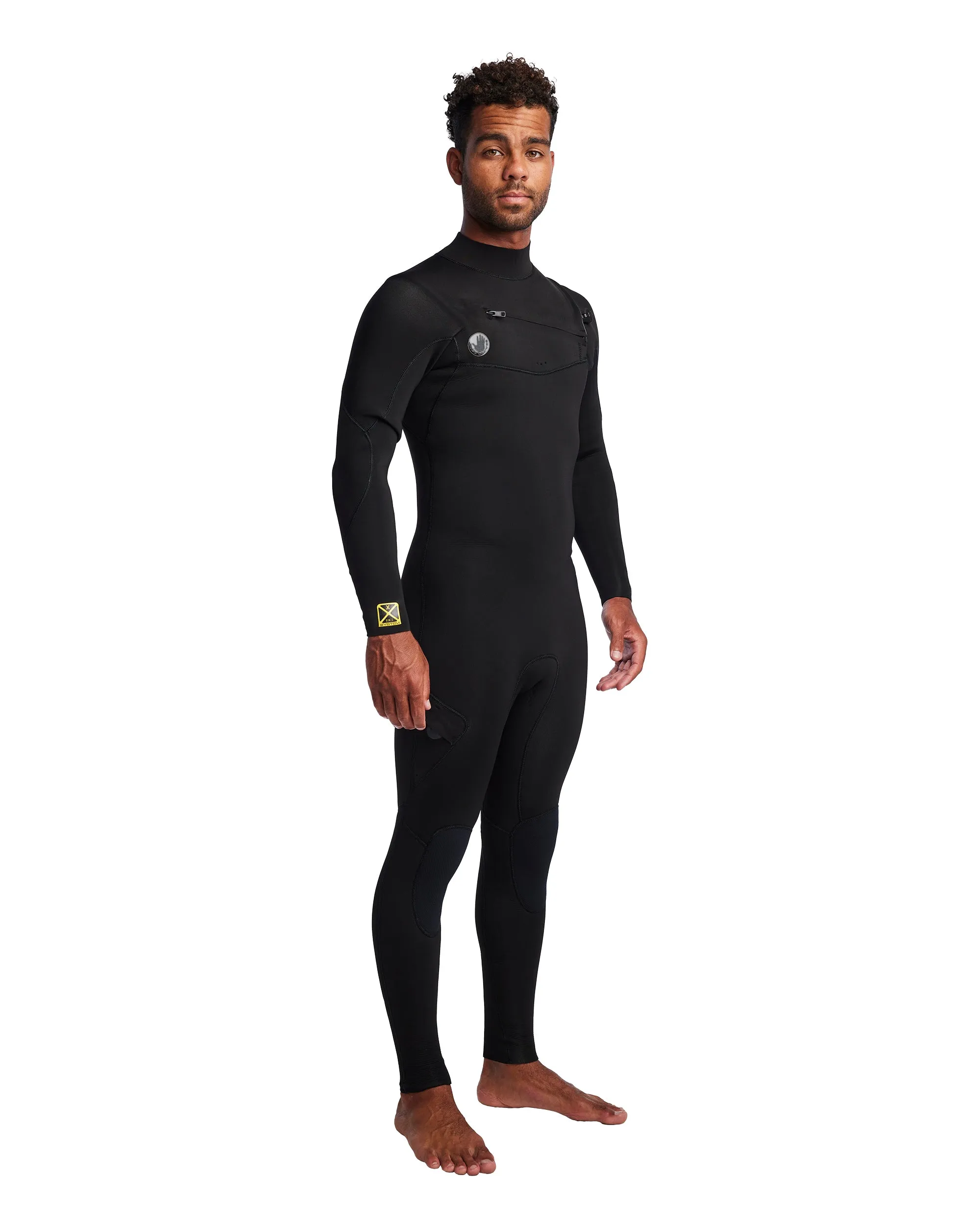 Men's Gold Cell 3/2mm Slant Zip Fullsuit - Black sold by Body Glove product image thumbnail 4