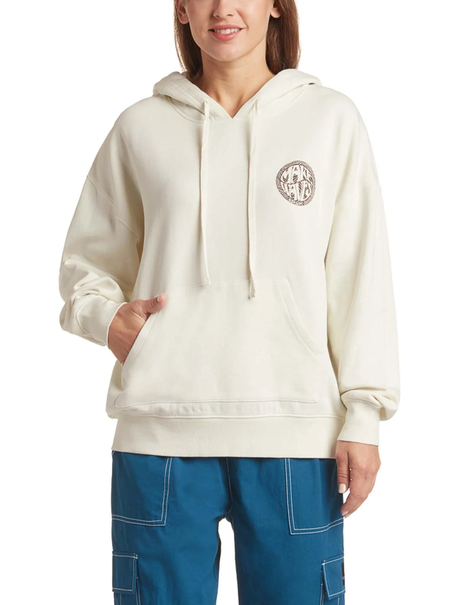 Make Waves Fleece Hoodie - Cream sold by Body Glove product image thumbnail 5