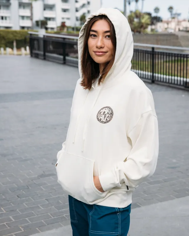 Make Waves Fleece Hoodie - Cream sold by Body Glove