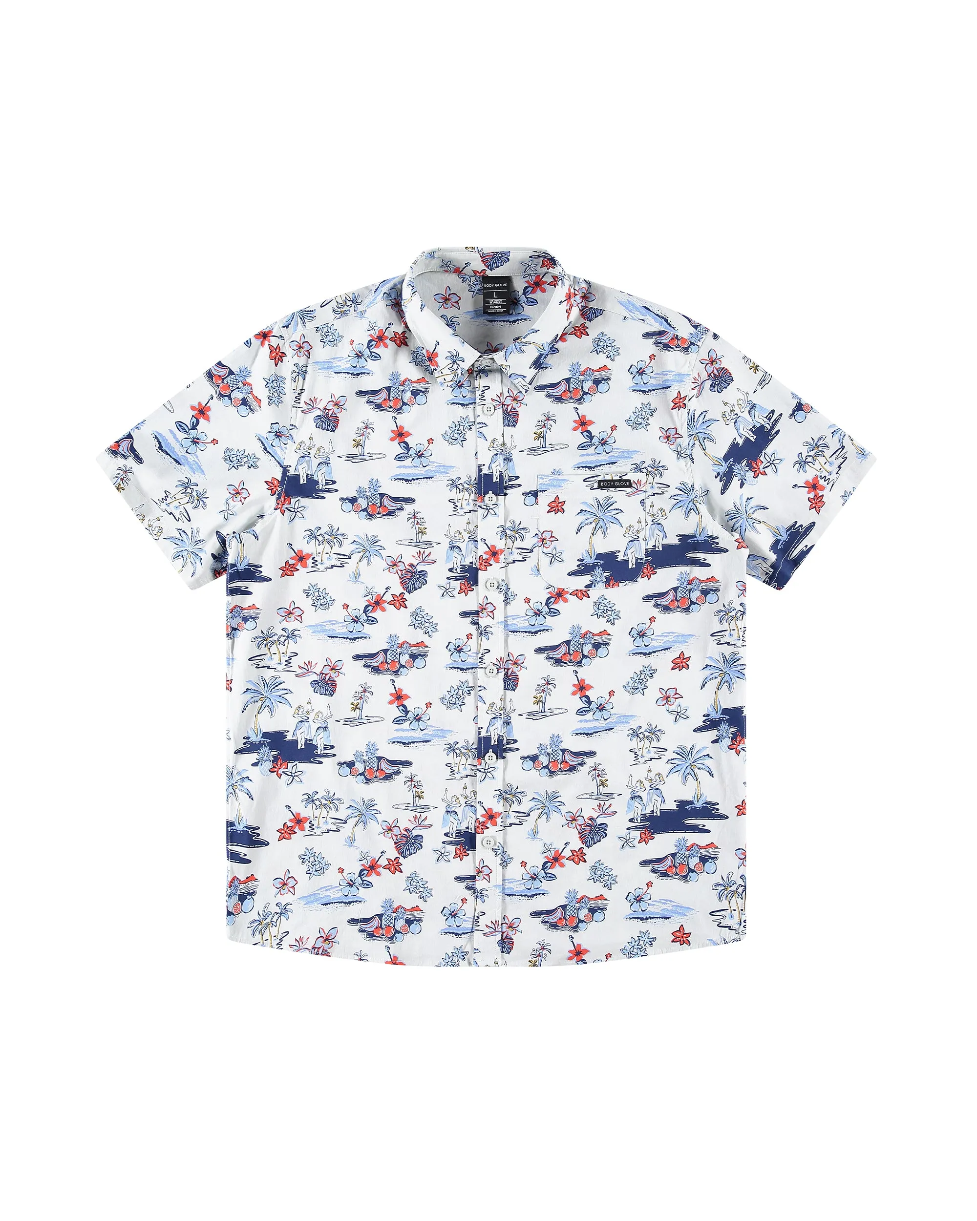 Hapuna Button-Up Shirt - Natural sold by Body Glove