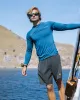 Catalina UPF 50+ Long-Sleeve Sun Shirt - Harbor Blue sold by Body Glove