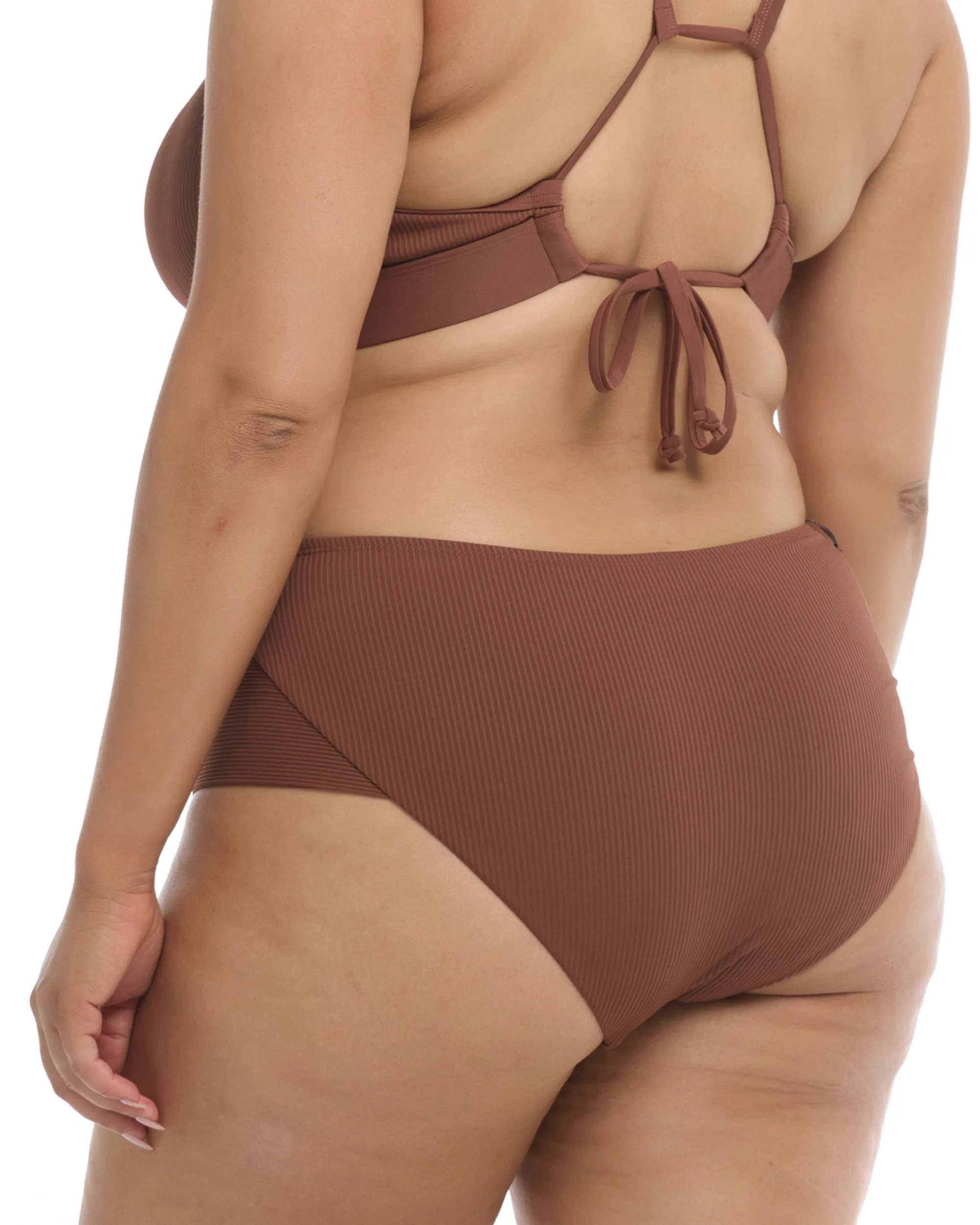 Ibiza Coco Plus Size Bikini Bottom - Brown sold by Body Glove product image thumbnail 3