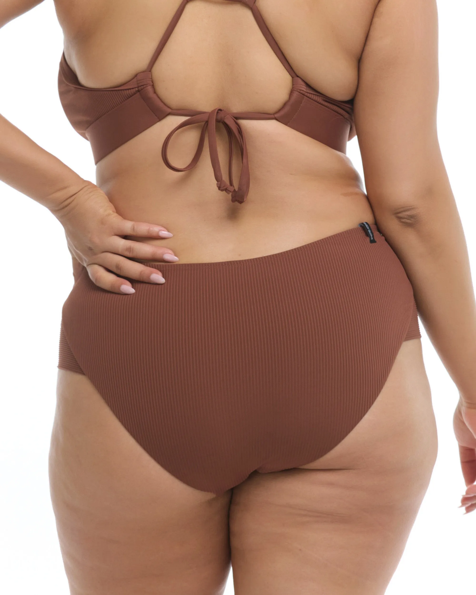 Ibiza Coco Plus Size Bikini Bottom - Brown sold by Body Glove product image thumbnail 4