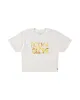 Floral Fun Relaxed Crop T-Shirt - Cream sold by Body Glove