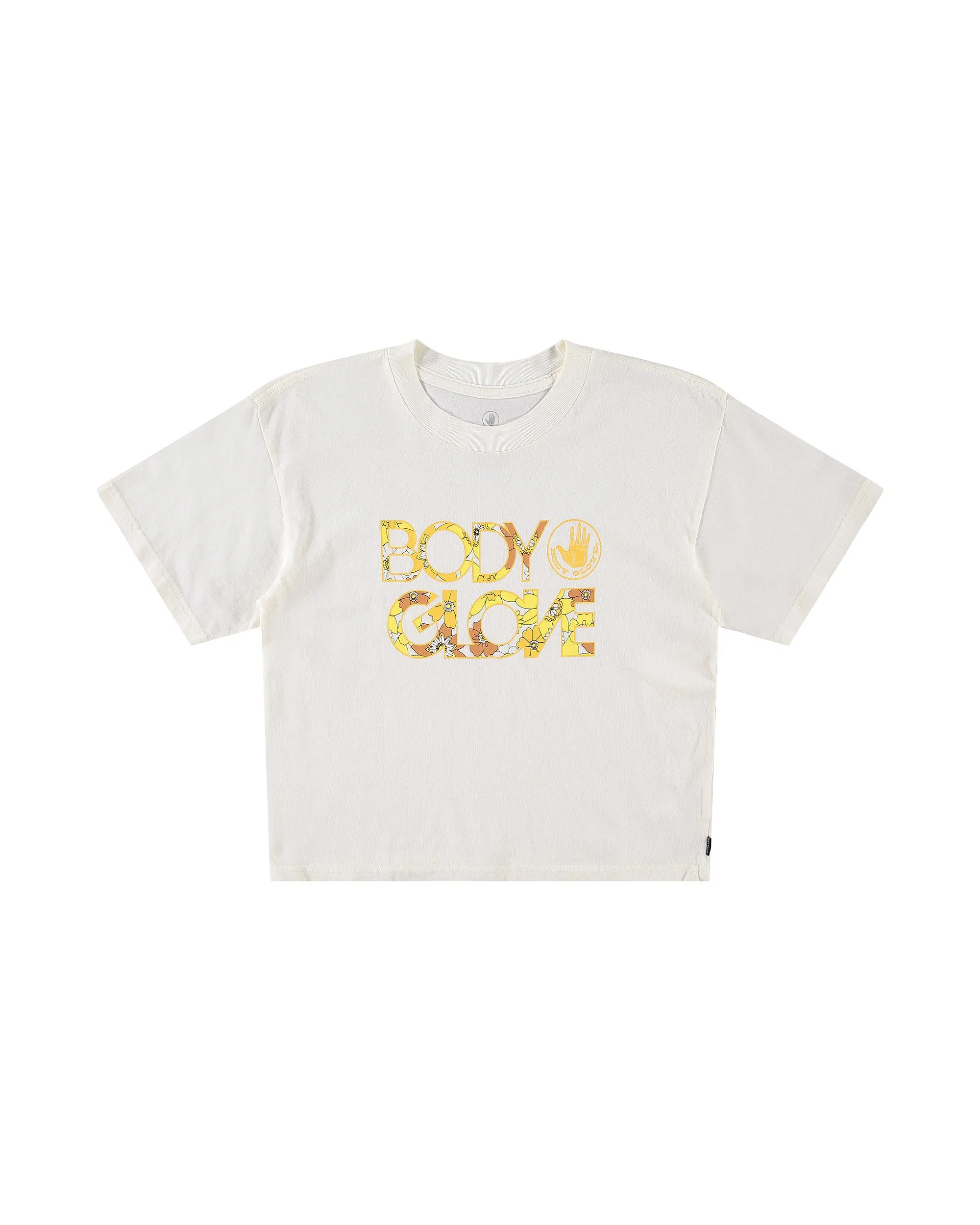 Floral Fun Relaxed Crop T-Shirt - Cream sold by Body Glove product image thumbnail 3