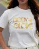 Floral Fun Relaxed Crop T-Shirt - Cream sold by Body Glove