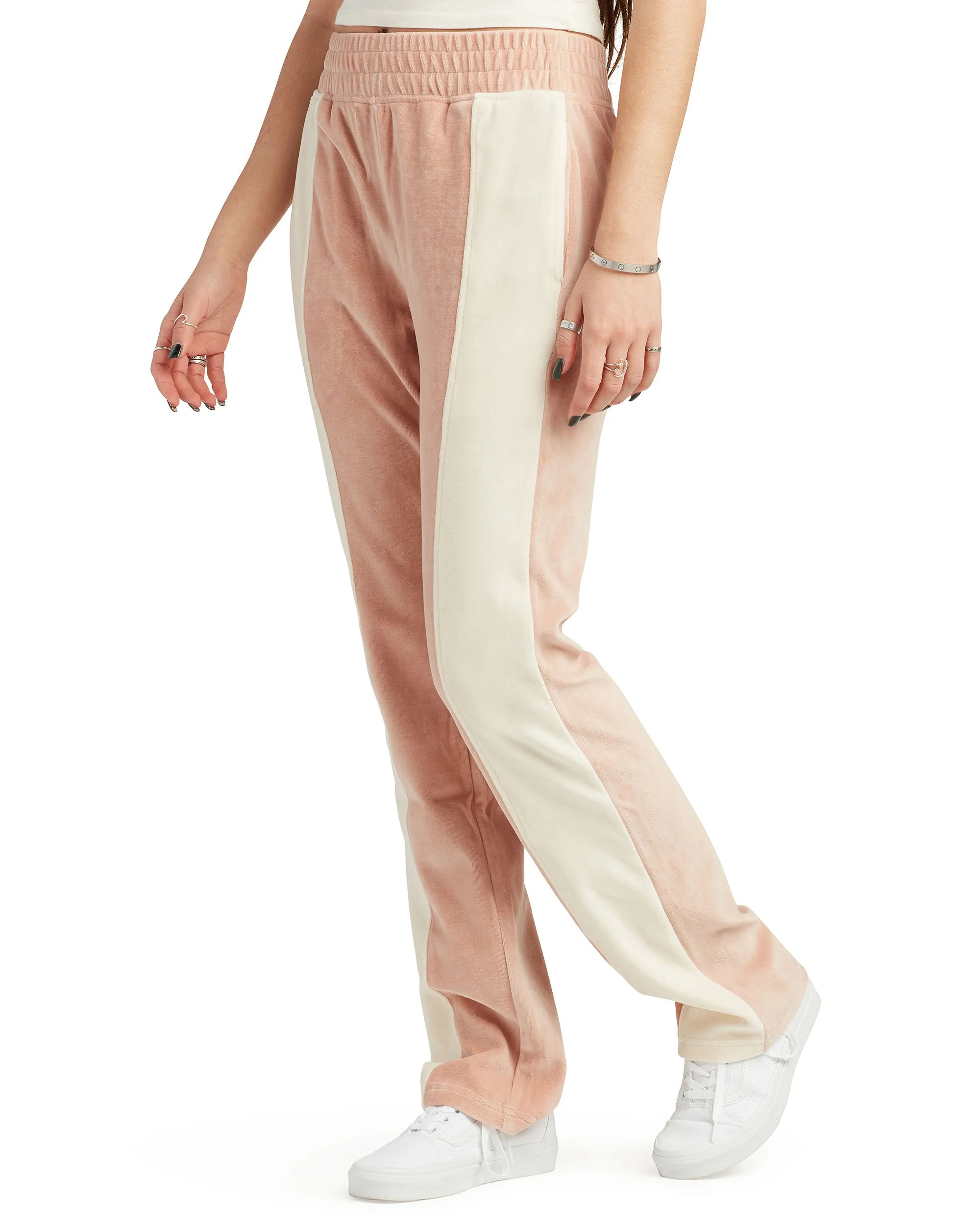 Early Mornings Color Blocked Elastic Pants - Mushroom sold by Body Glove product image thumbnail 4