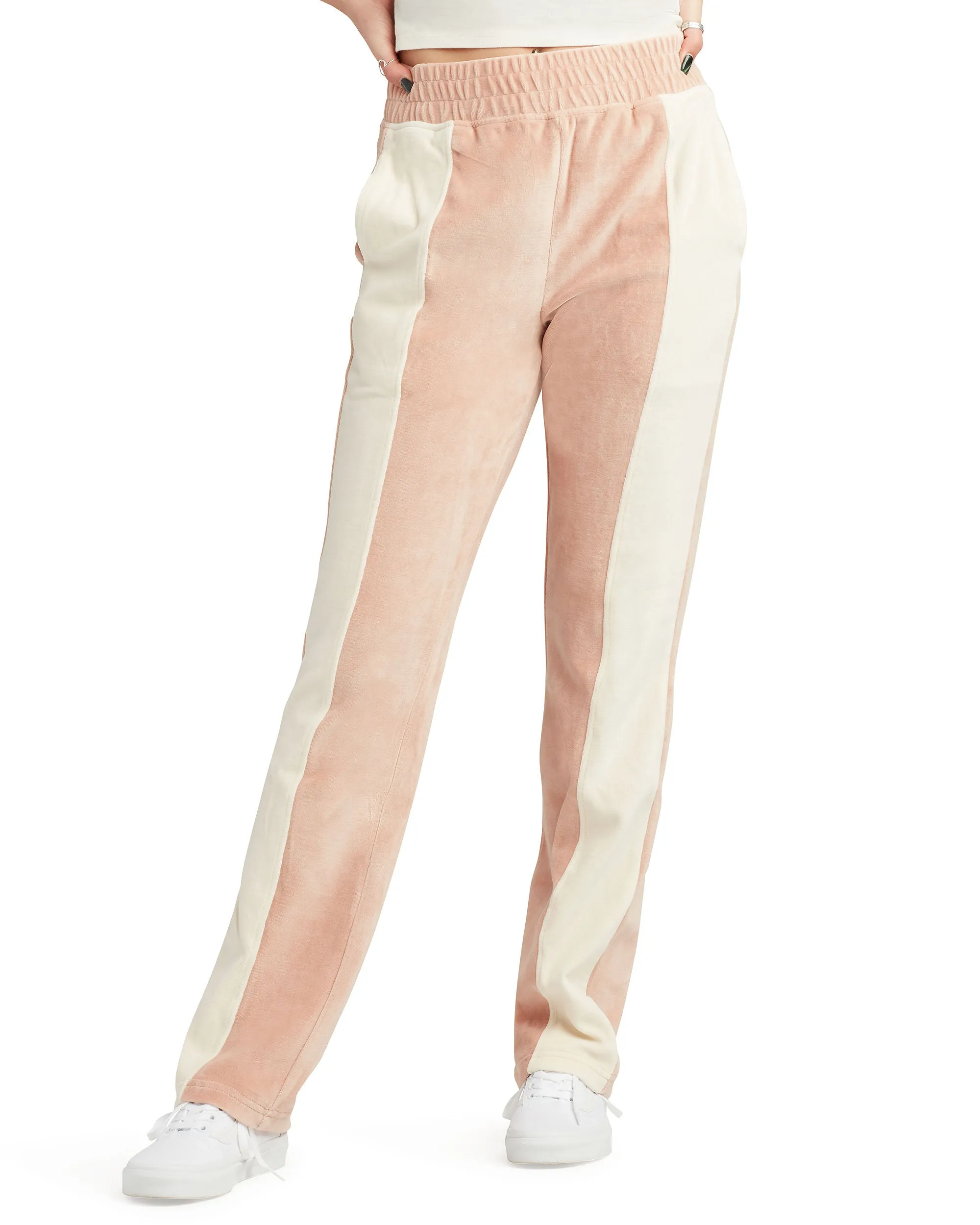 Early Mornings Color Blocked Elastic Pants - Mushroom sold by Body Glove product image thumbnail 2