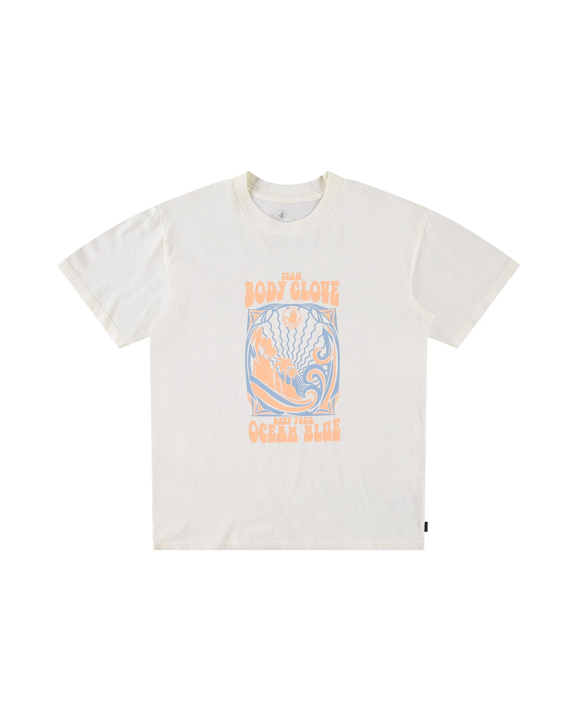 Keep The Ocean Blue T-Shirt - Cream sold by Body Glove