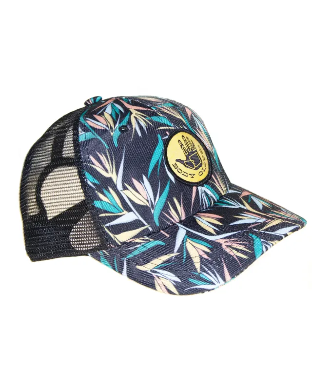 Printed Fauna Trucker Hat - Multi sold by Body Glove