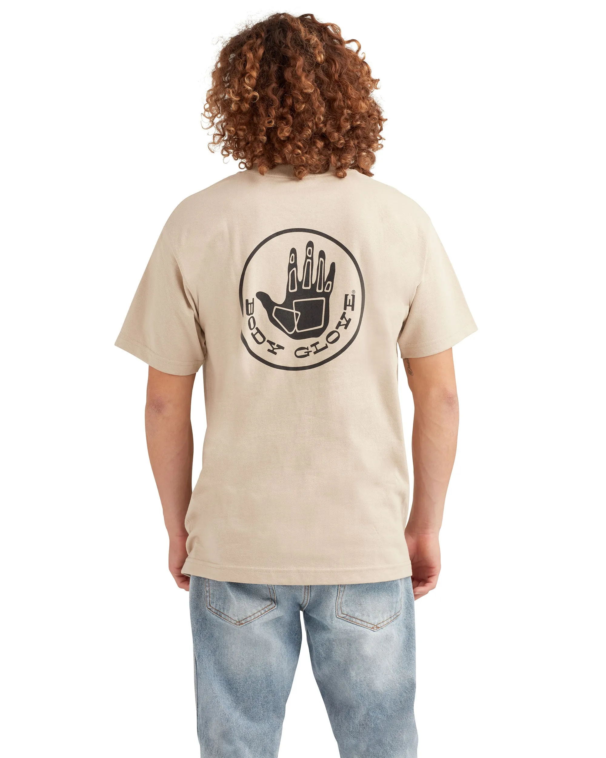 Heritage Short-Sleeved T-Shirt - Sand Black Logo sold by Body Glove product image thumbnail 5