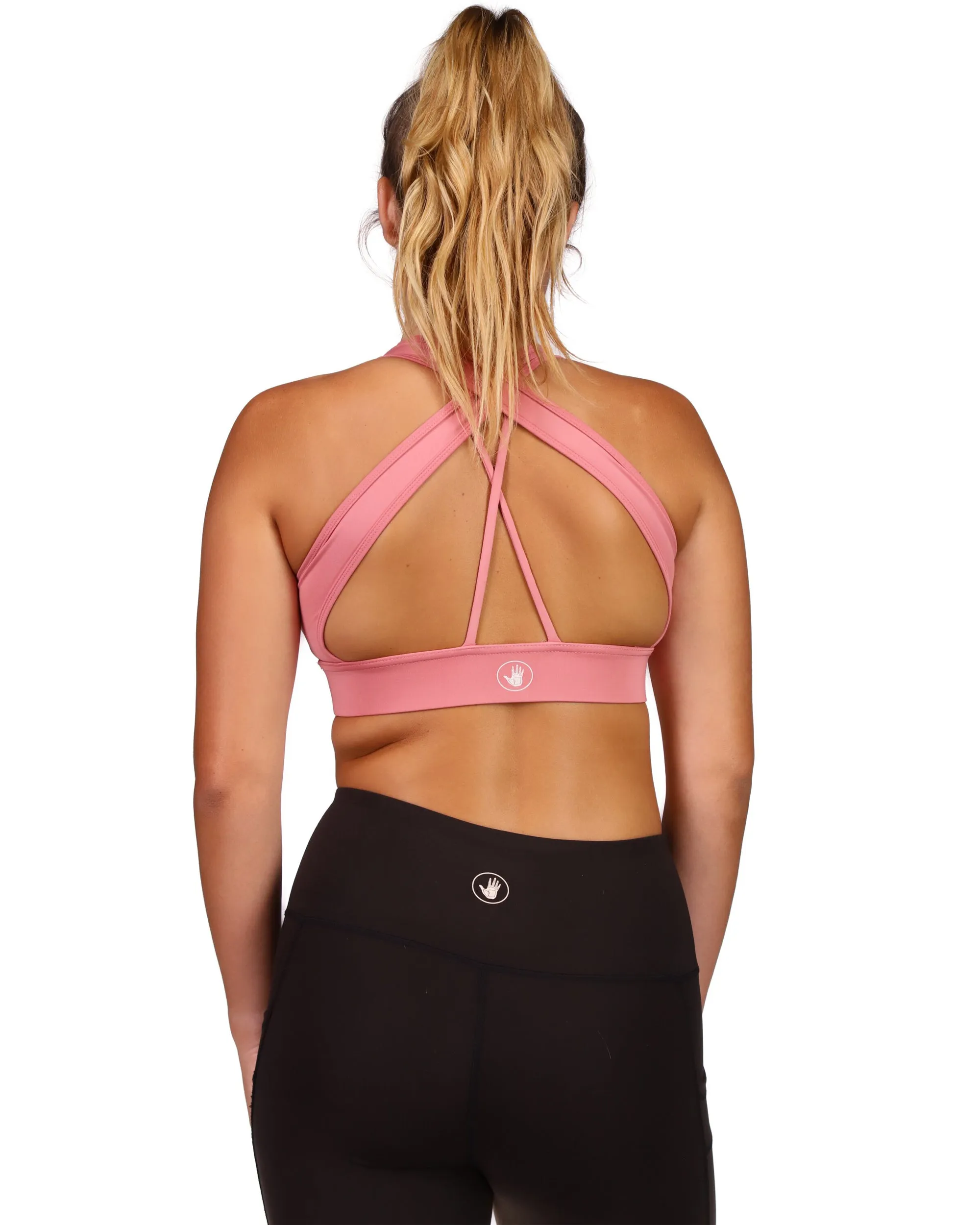 Composed Cross-Back Straps Sports Bra - Pink sold by Body Glove product image thumbnail 4