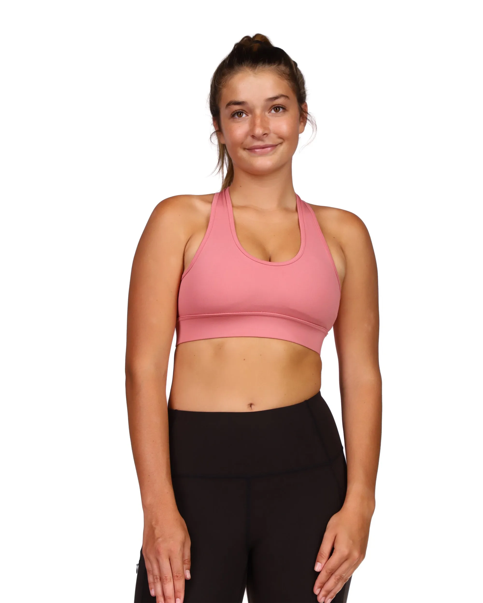 Composed Cross-Back Straps Sports Bra - Pink sold by Body Glove product image thumbnail 2