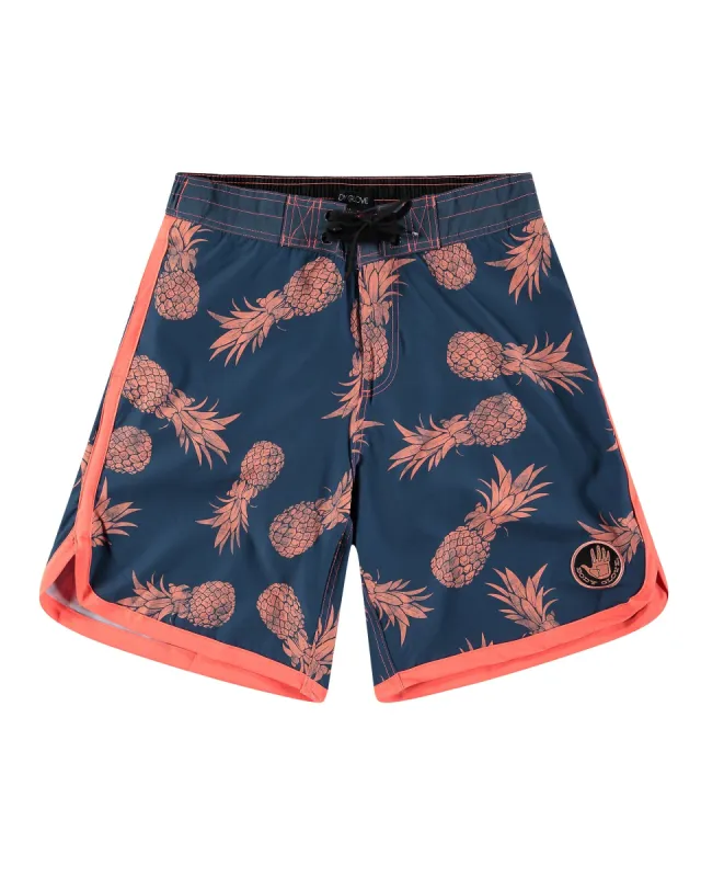 Men's 19-inch Asbury Eboard Swim Short - Neon Coral sold by Body Glove