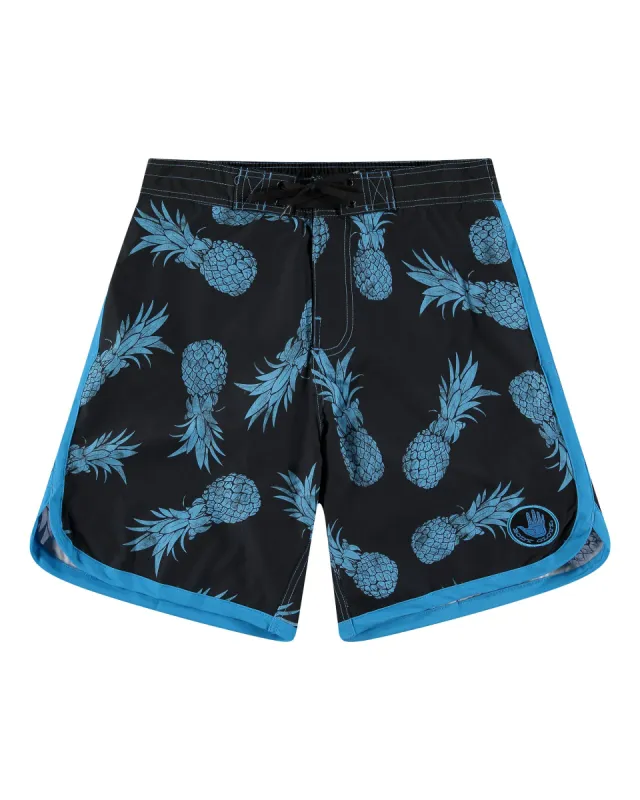 Men's 19-inch Asbury Eboard Swim Short - Neon Blue made by Body Glove