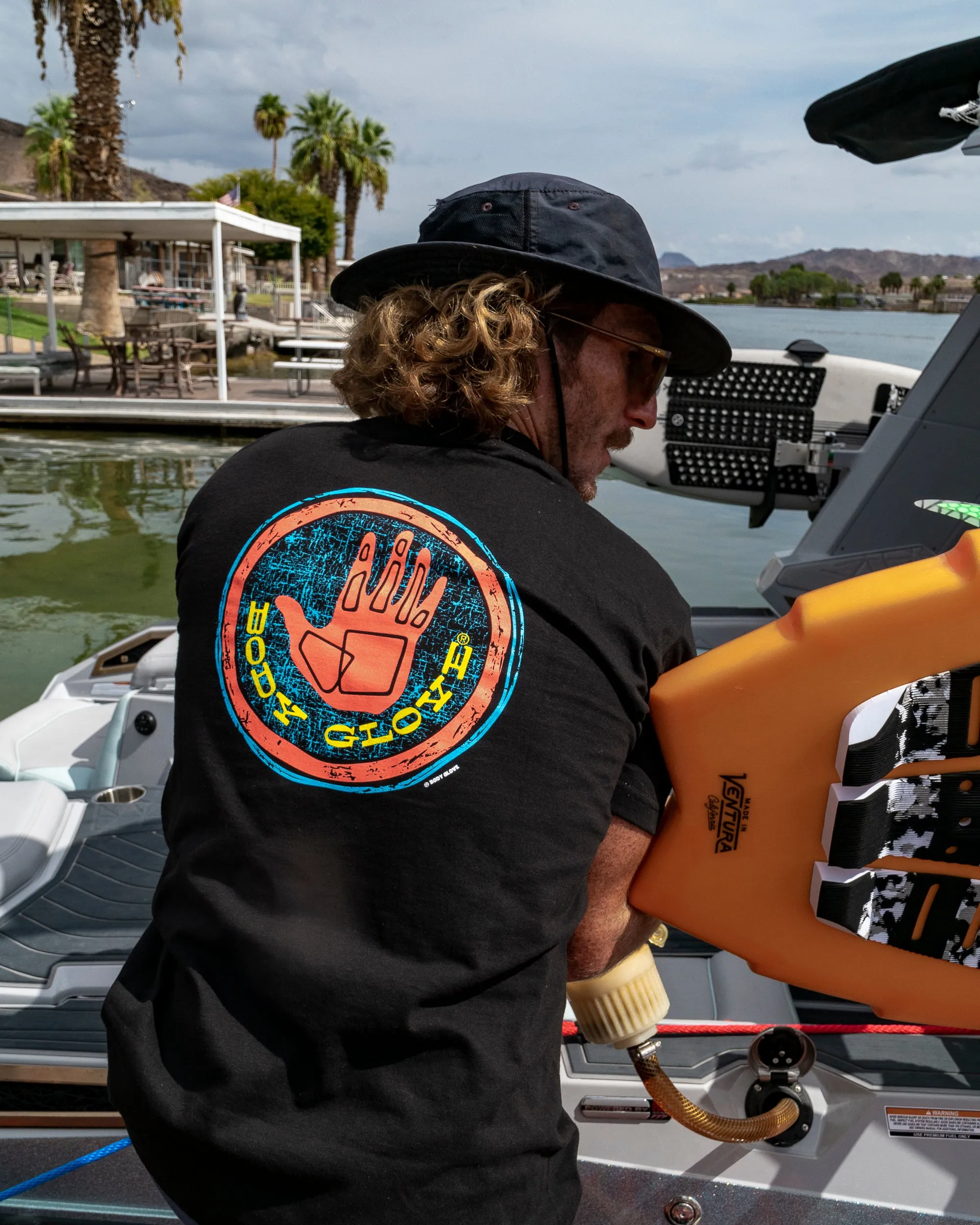 Heritage '80s Short-Sleeved T-Shirt - Black sold by Body Glove product image thumbnail 3