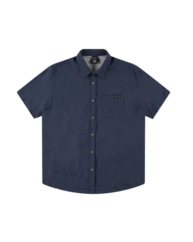 The Breeze UPF 50+ Button-Up - Navy sold by Body Glove