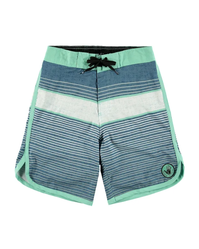 Men's Asbury 19-Inch E-Board Swim Short - Dark Teal sold by Body Glove