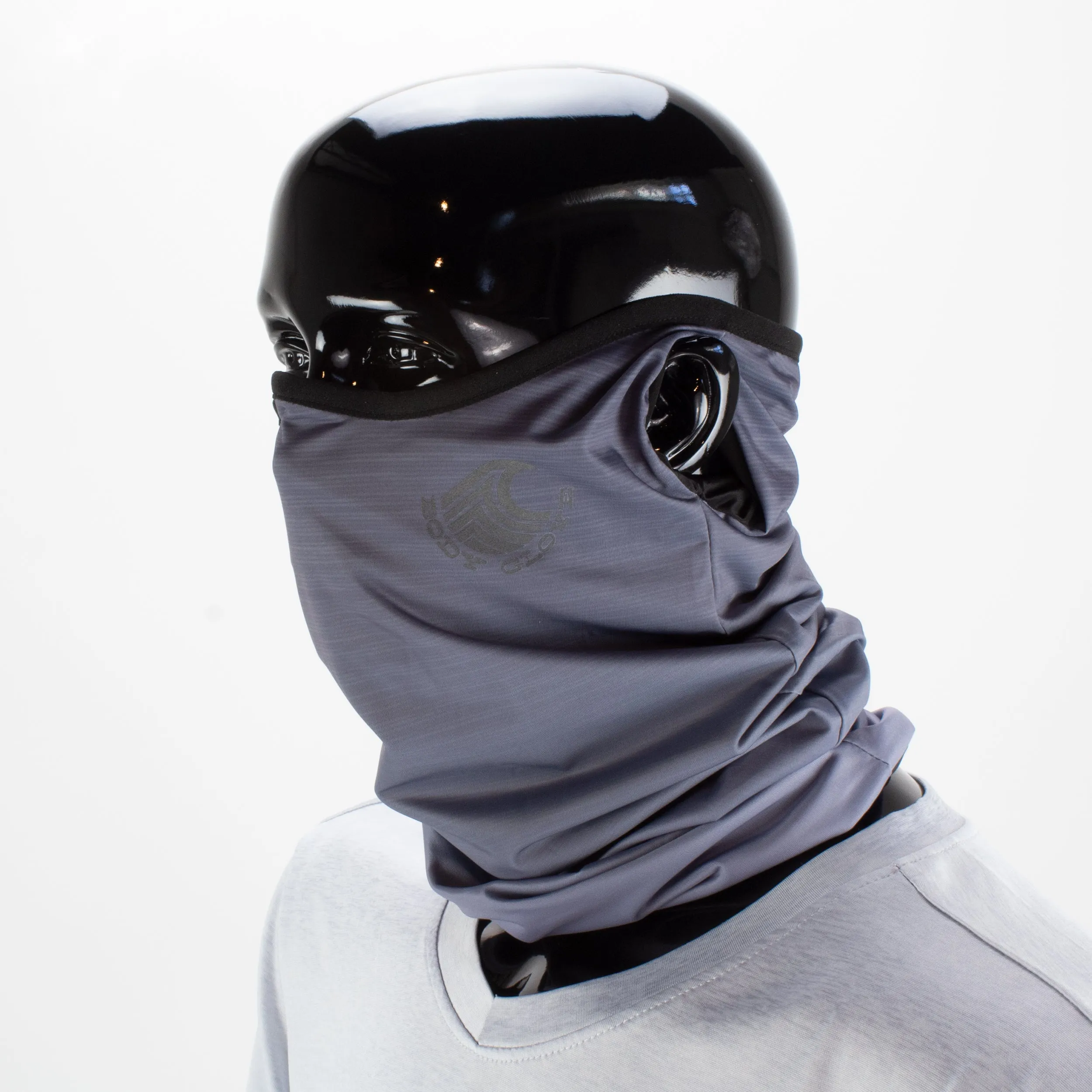 2-Pack Men's Cooling Gaiter Face Masks - Grey/Stripes sold by Body Glove product image thumbnail 5