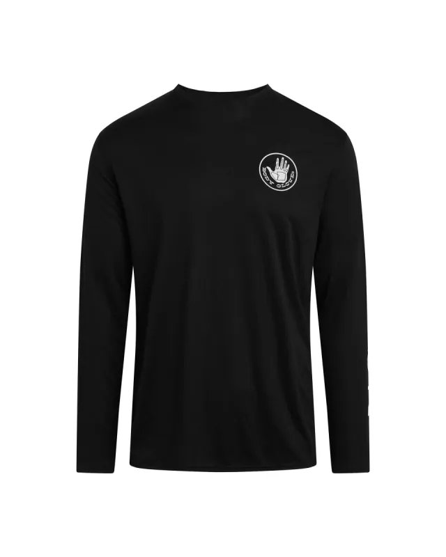 Solid L/S UPF Shirt - Black sold by Body Glove