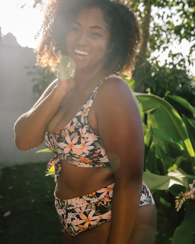 Matira Kate Plus Size Scoup Top - Black sold by Body Glove