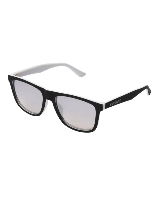 Talise Way-Style Frame Sunglasses - Black/White sold by Body Glove