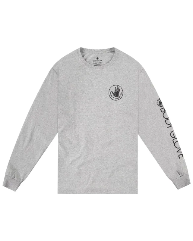Heritage Long-Sleeve T-Shirt - Heather sold by Body Glove