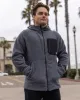 Men's Dyno Polar Fleece Jacket - Charcoal sold by Body Glove