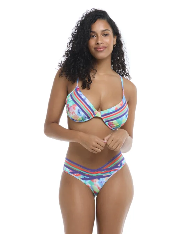 Posy Solo D-F Cup Bikini Top - Multi sold by Body Glove