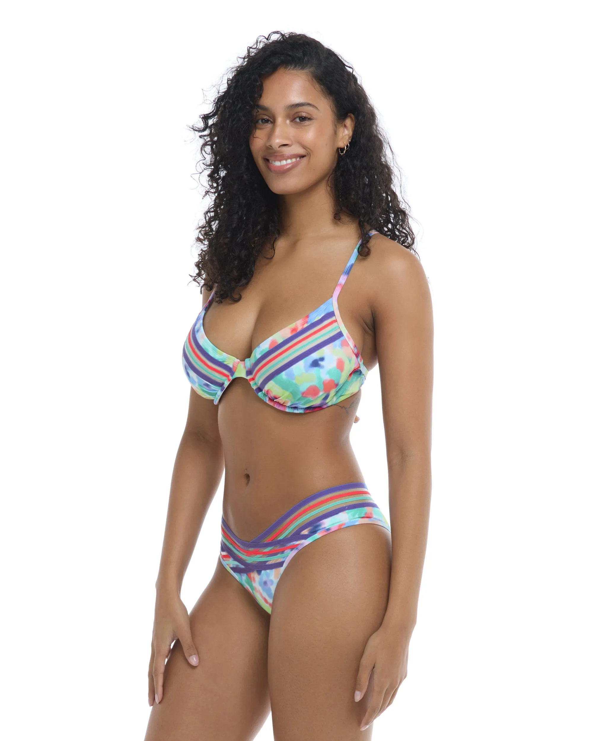 Posy Solo D-F Cup Bikini Top - Multi sold by Body Glove product image thumbnail 5