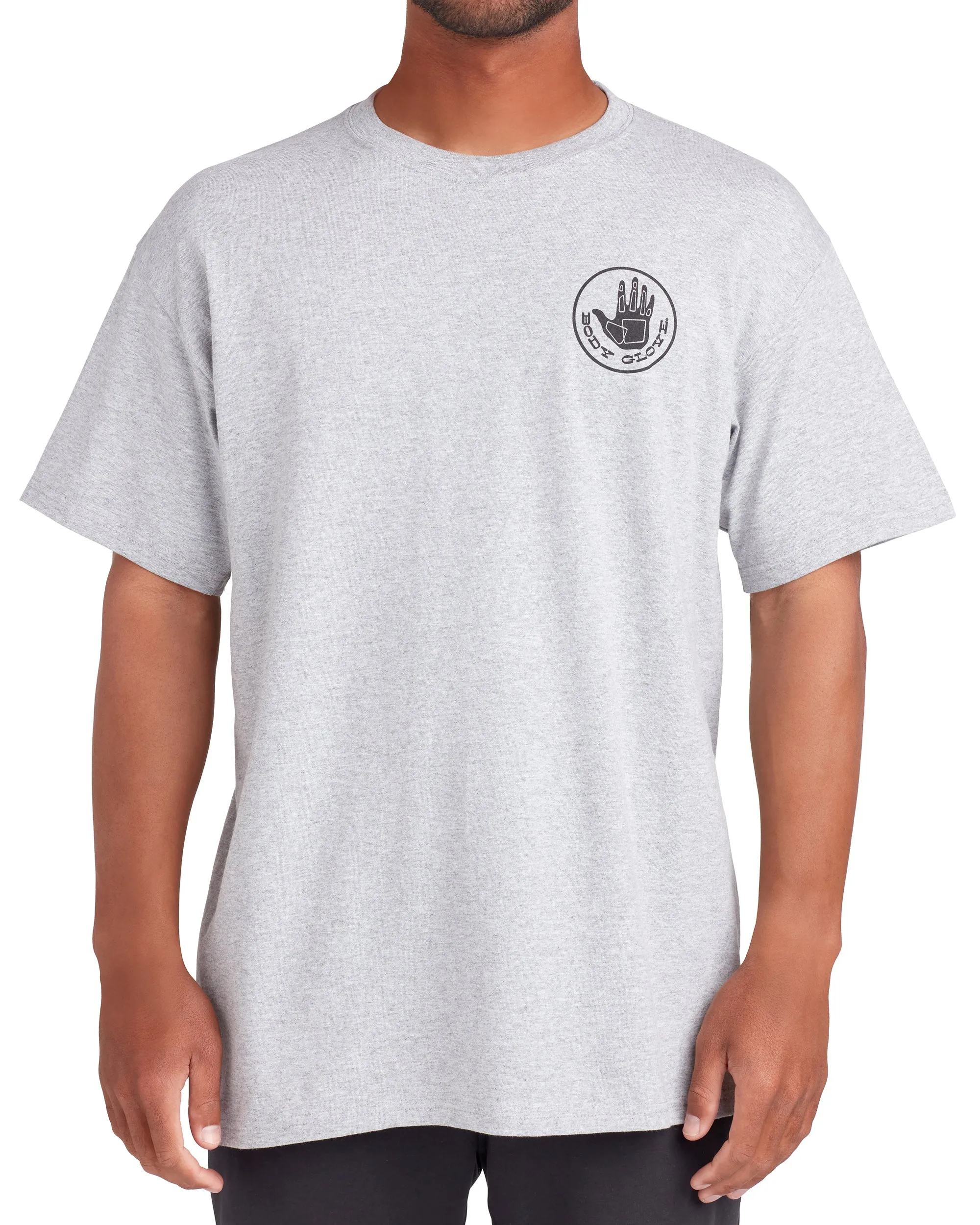 Heritage Short-Sleeved T-Shirt - Heather Grey Logo sold by Body Glove product image thumbnail 2