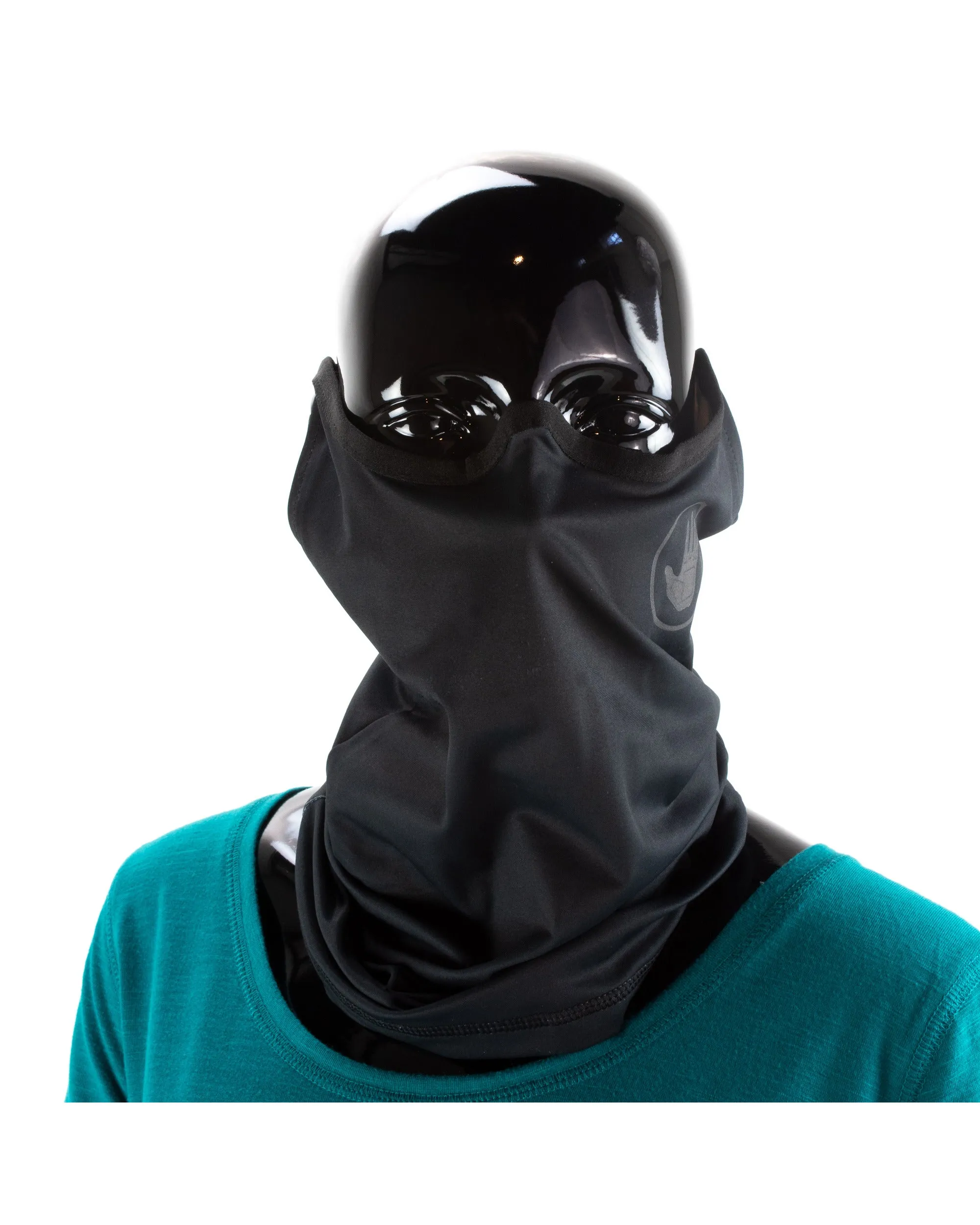 2-Pack Women's Warming Gaiter Face Masks - Black/BGMulti sold by Body Glove product image thumbnail 4