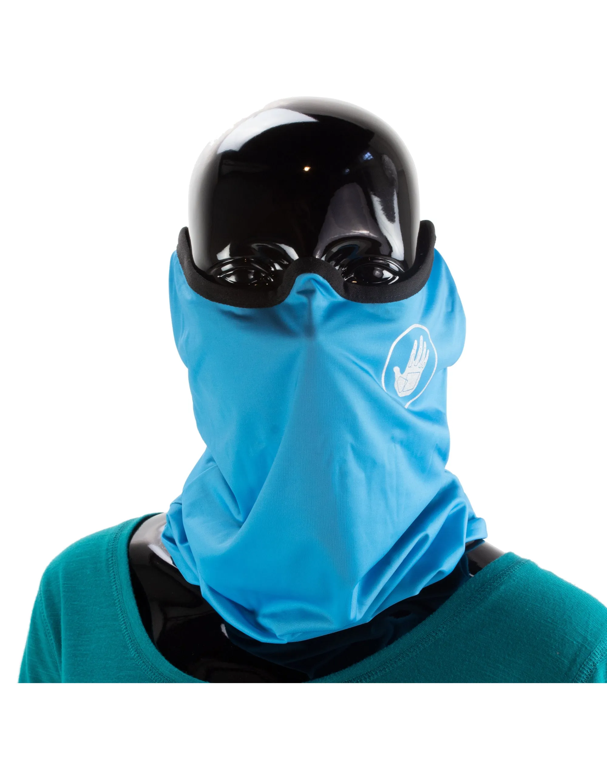 2-Pack Women's Cooling Gaiter Face Masks - LightBlue/OffWhitePrism sold by Body Glove product image thumbnail 4
