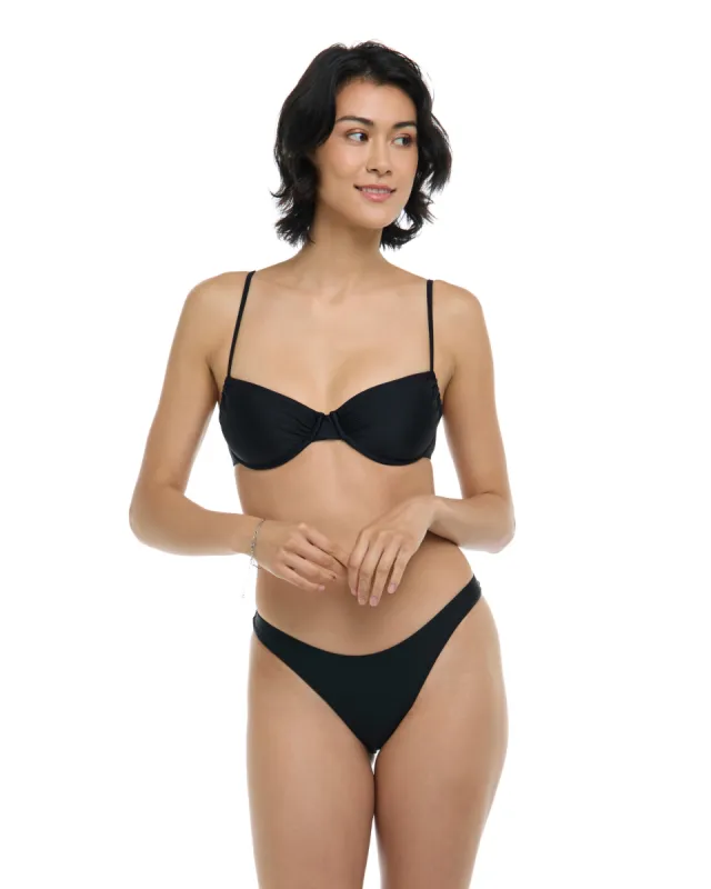 Smoothies Alice Underwire Bikini Top - Black sold by Body Glove