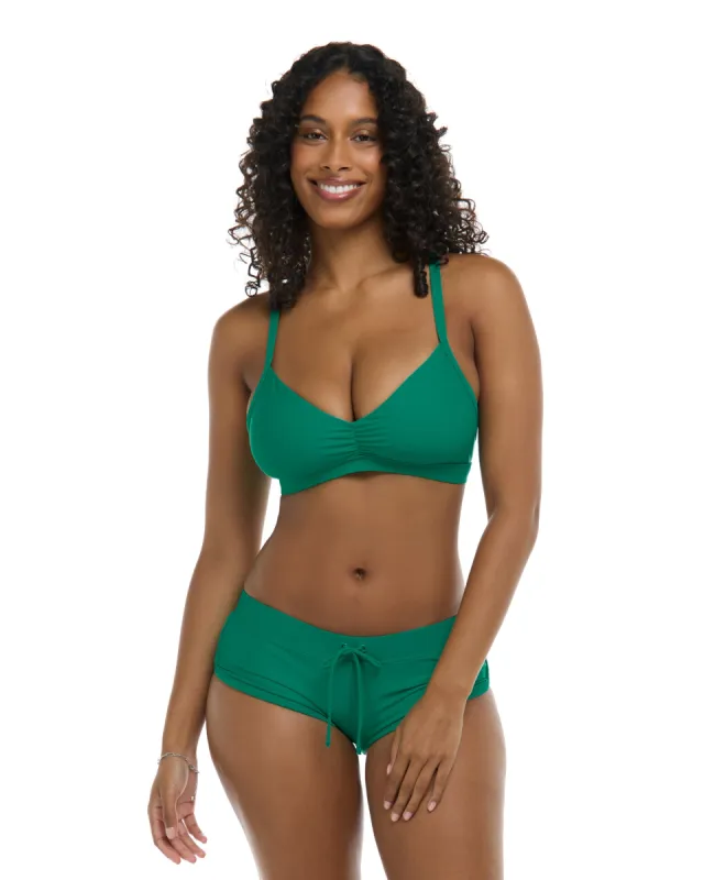 Smoothies Drew D-F Cup Swim Top - Viridian sold by Body Glove