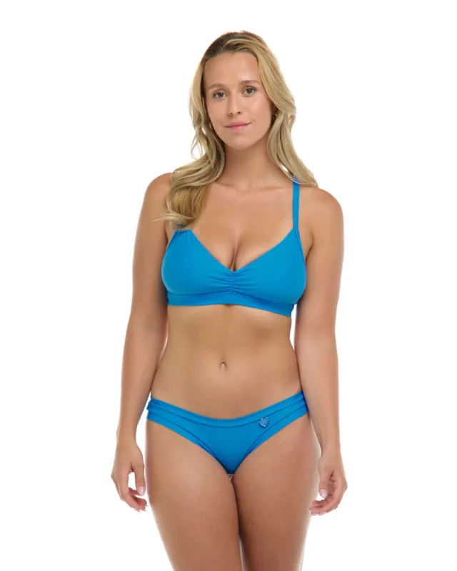 Smoothies Drew D-F Cup Swim Top - Wave sold by Body Glove