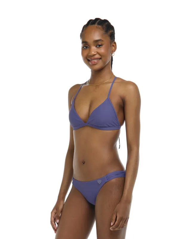 Smoothies Evelyn Fixed Triangle Bikini Top - Iris sold by Body Glove