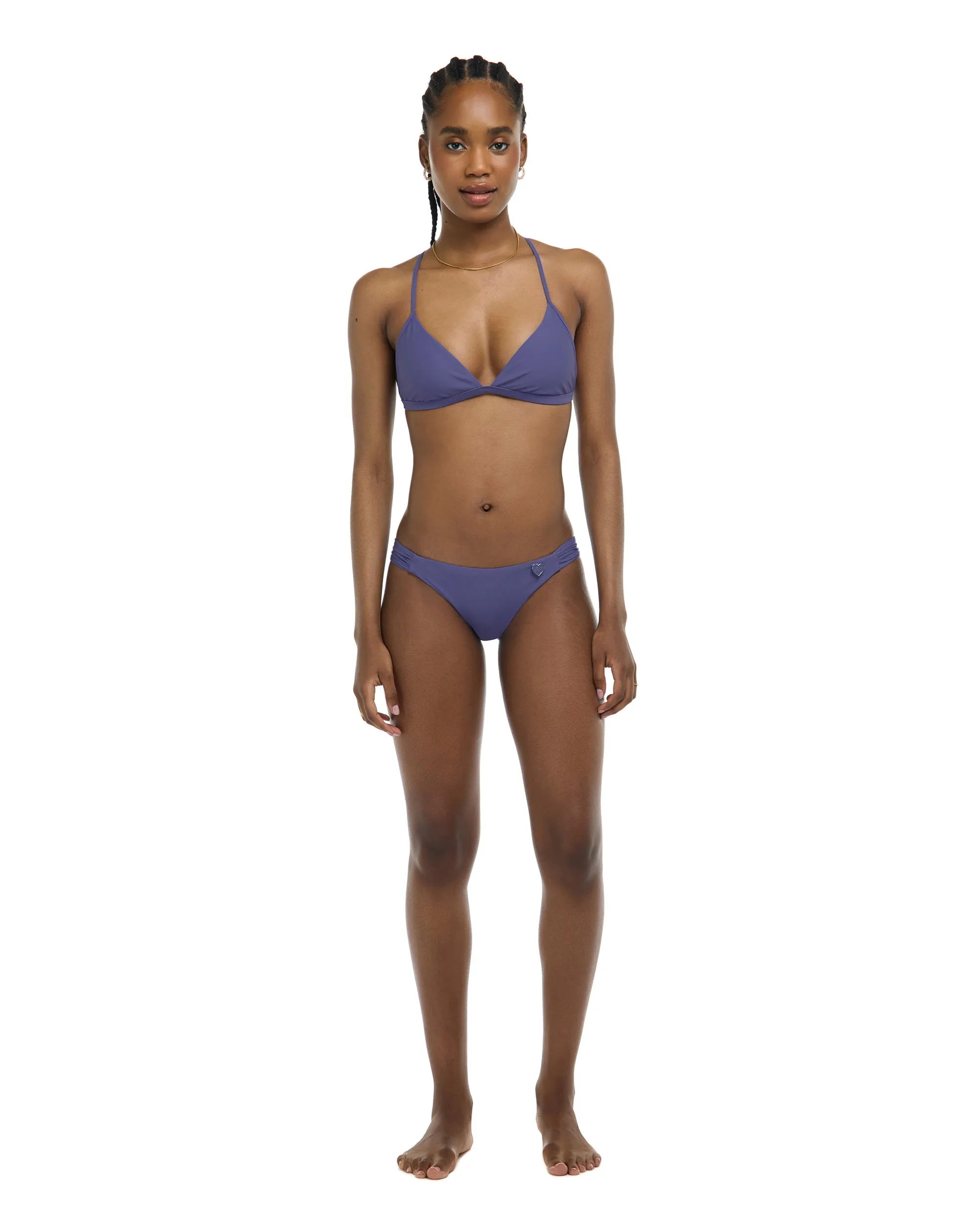 Smoothies Evelyn Fixed Triangle Bikini Top - Iris sold by Body Glove product image thumbnail 3