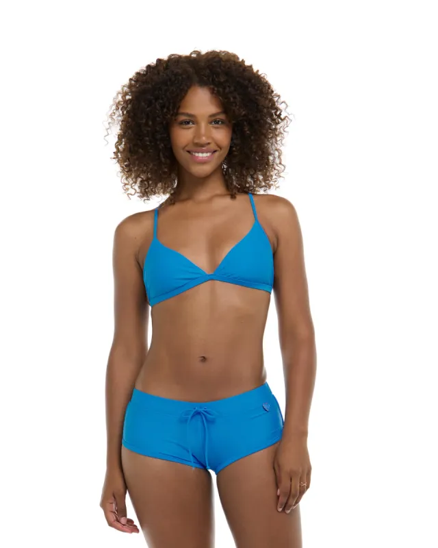 Smoothies Evelyn Fixed Triangle Bikini Top - Wave sold by Body Glove