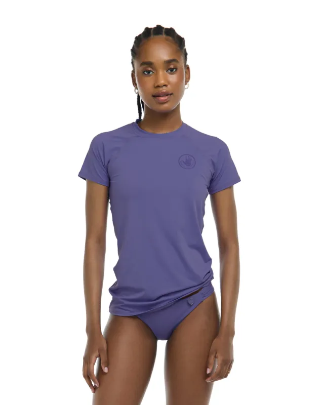 Smoothies In Motion Short Sleeve Rashguard - Iris sold by Body Glove