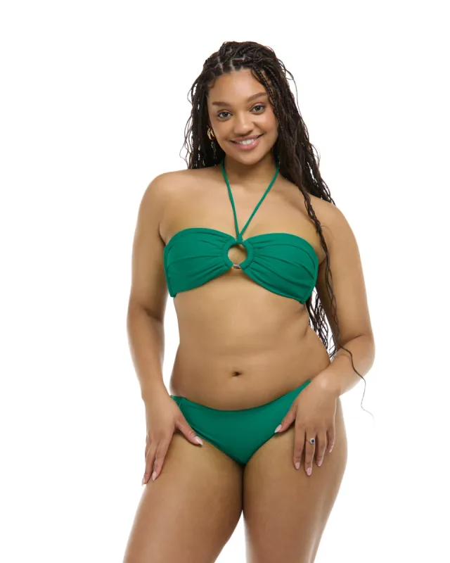 Smoothies Irene Bandeau Top - Viridian sold by Body Glove