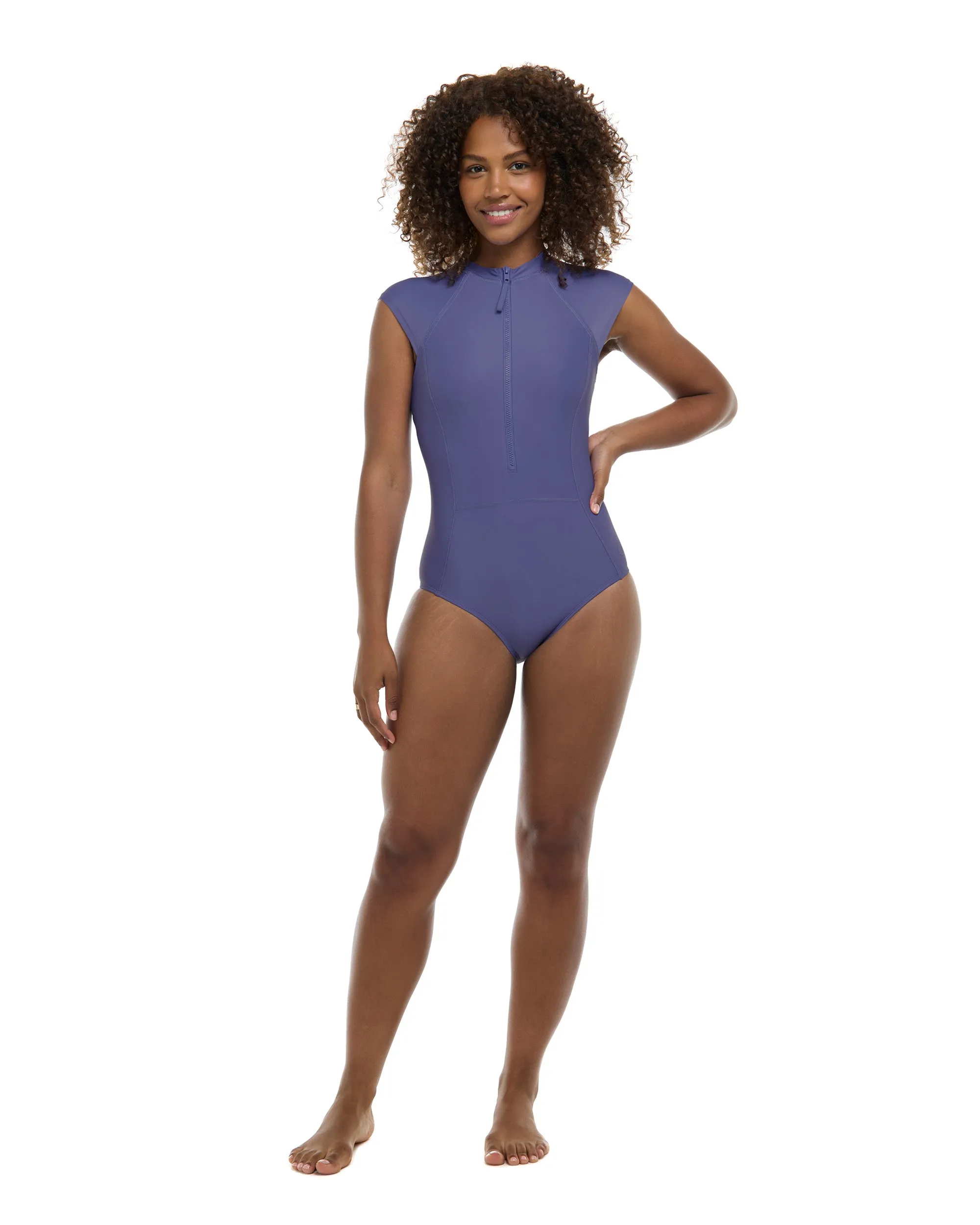 Smoothies Manny One-Piece Swimsuit - Iris sold by Body Glove product image thumbnail 5