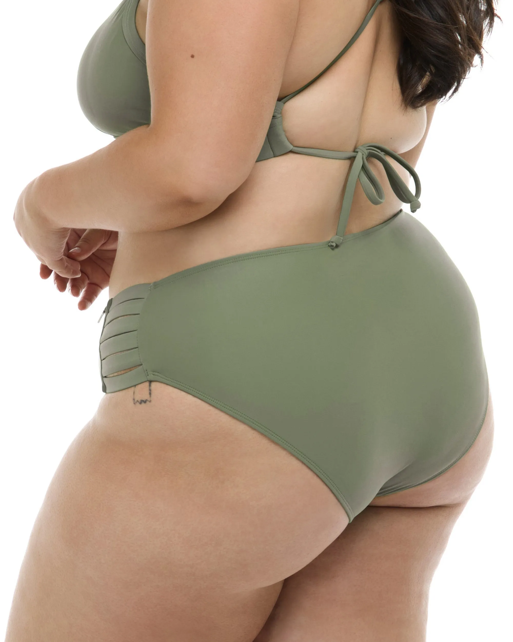 Smoothies Retro Plus Size Swim Bottom - Cactus sold by Body Glove product image thumbnail 3